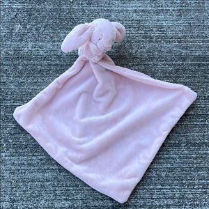 Jellycat Pink Bunny Soother Blanket Lovey Snuggie Baby Newborn Nursery Gift